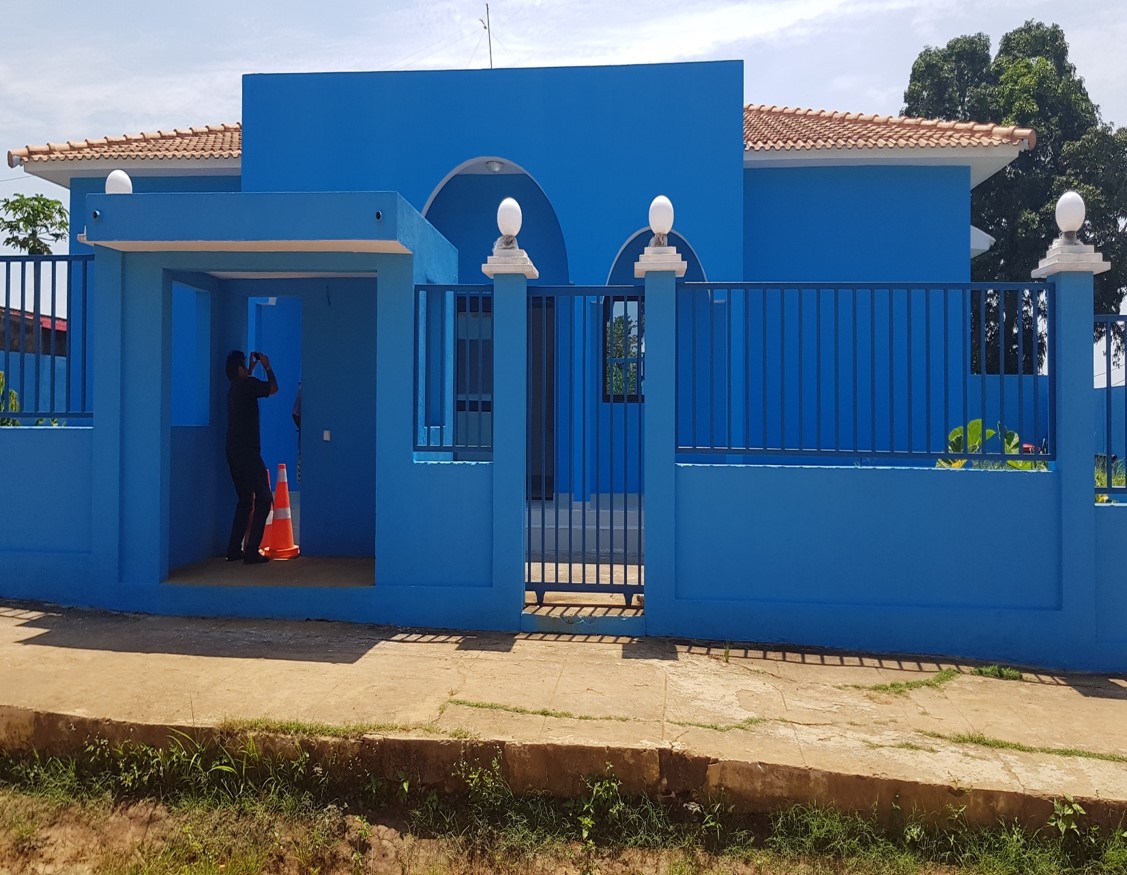 CONSTRUÇÃO DE UM POSTO PILICIAL NA BANGA